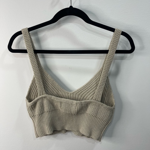 EN SAISON Tan Raya Minidress Size S Tank Top Only - Picture 2 of 5